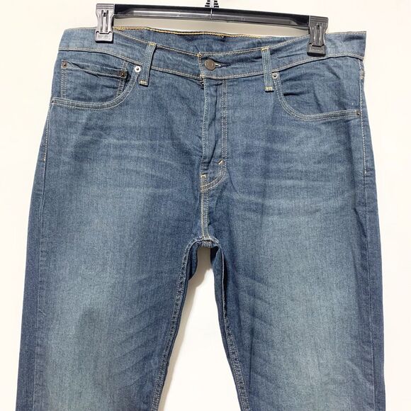 Levi’s 527 Bootcut Jeans Men’s W36 L30 Blue Denim Mid Rise Stretch USA Classic - Picture 3 of 11